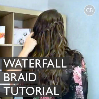 Waterfall Braid Tutorial | Styled with the T3 Singlepass Whirl