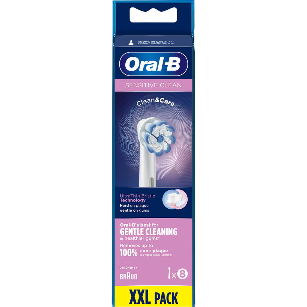 Oral-B Sensi UltraThin Power Toothbrush Refill Heads (8 Pack)
