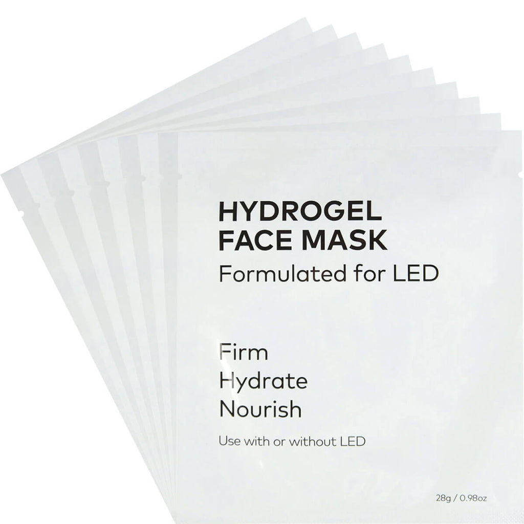 10 unpackaged CurrentBody HydroGel Masks